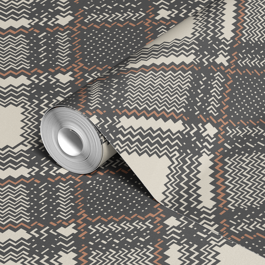  wallpaper roll closeup mockup