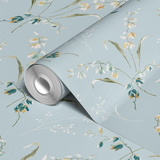 wallpaper roll closeup mockup