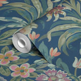 wallpaper roll closeup mockup