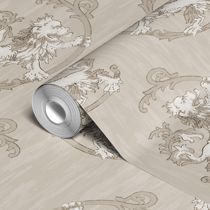  wallpaper roll closeup mockup
