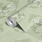  wallpaper roll closeup mockup