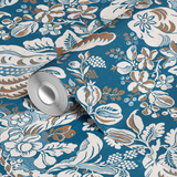  wallpaper roll closeup mockup