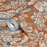 wallpaper roll closeup mockup