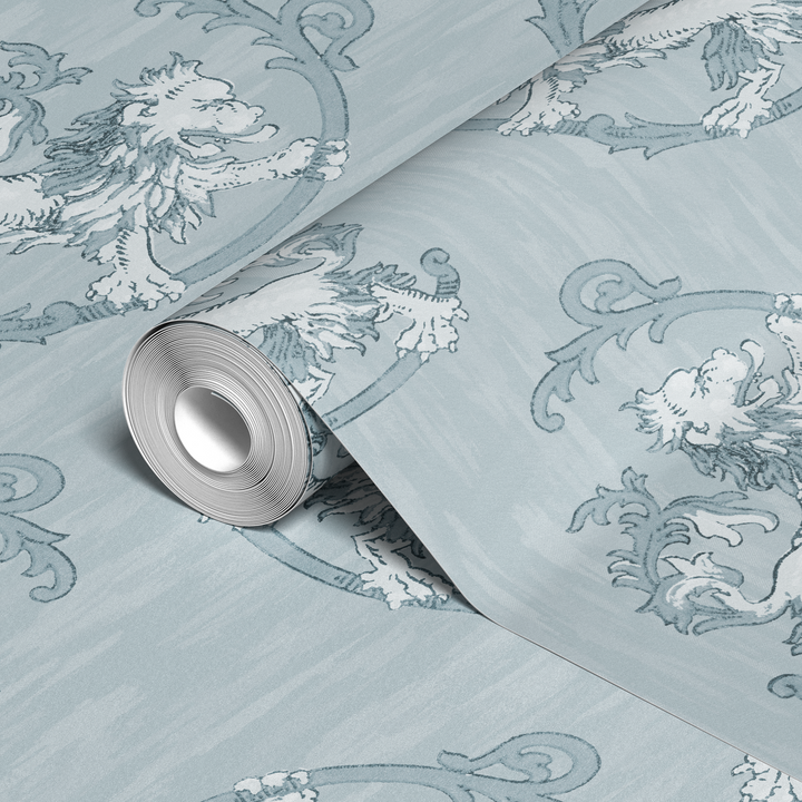  wallpaper roll closeup mockup