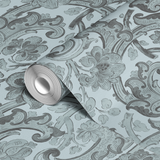  wallpaper roll closeup mockup