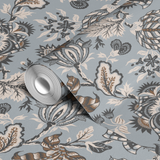  wallpaper roll closeup mockup