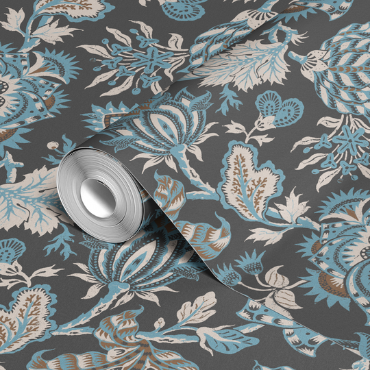  wallpaper roll closeup mockup