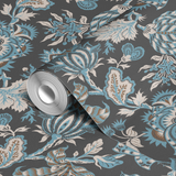  wallpaper roll closeup mockup