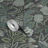 wallpaper roll closeup mockup