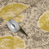  wallpaper roll closeup mockup