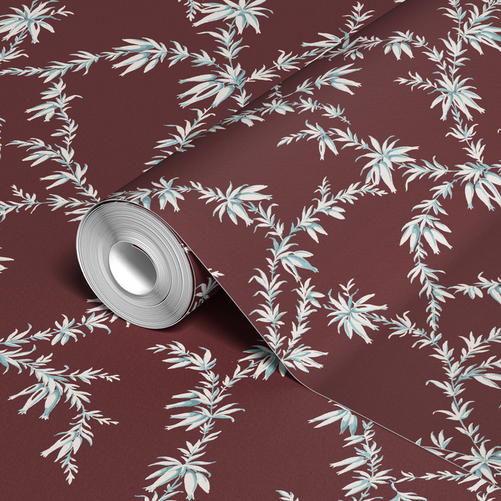  wallpaper roll closeup mockup