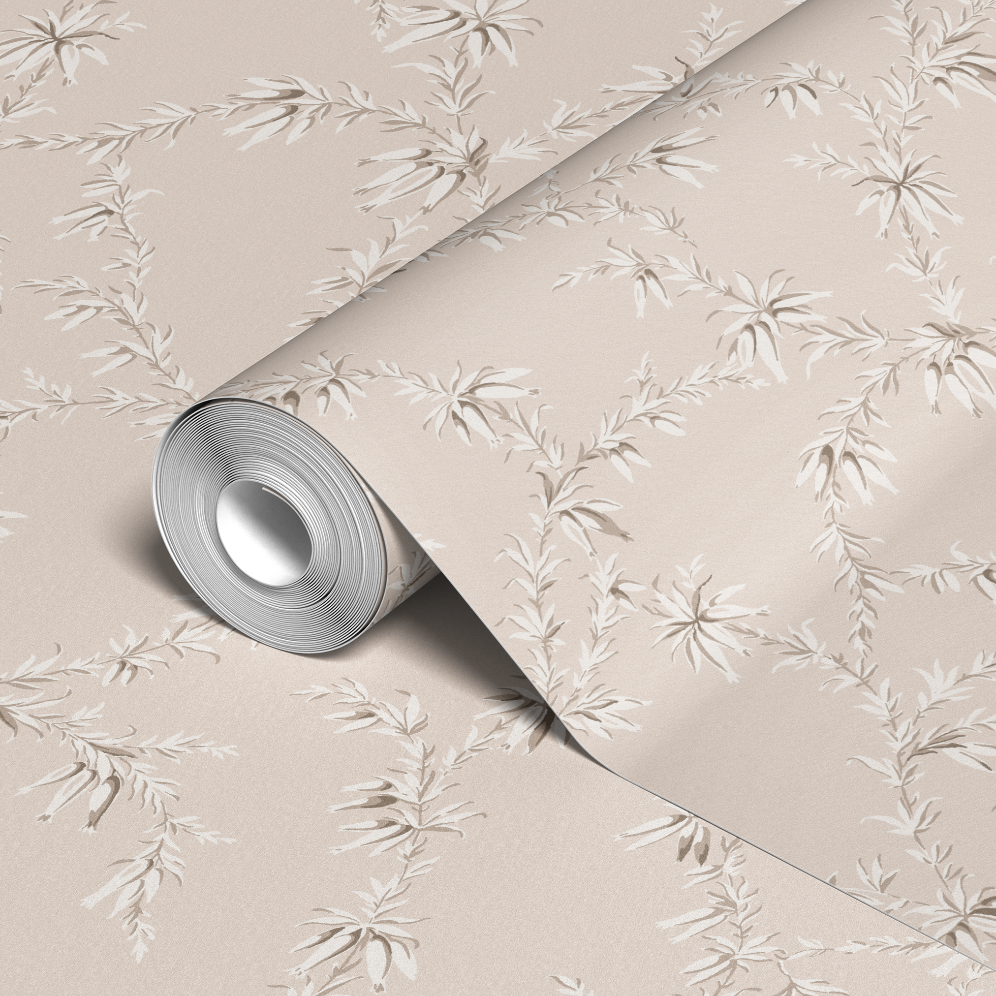 wallpaper roll closeup mockup