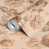  wallpaper roll closeup mockup