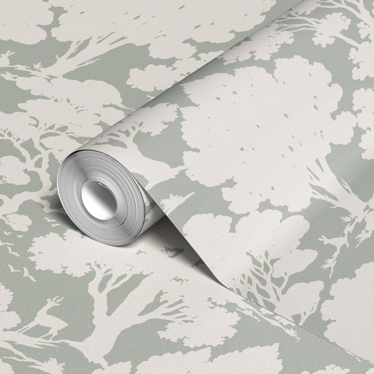 wallpaper roll closeup mockup