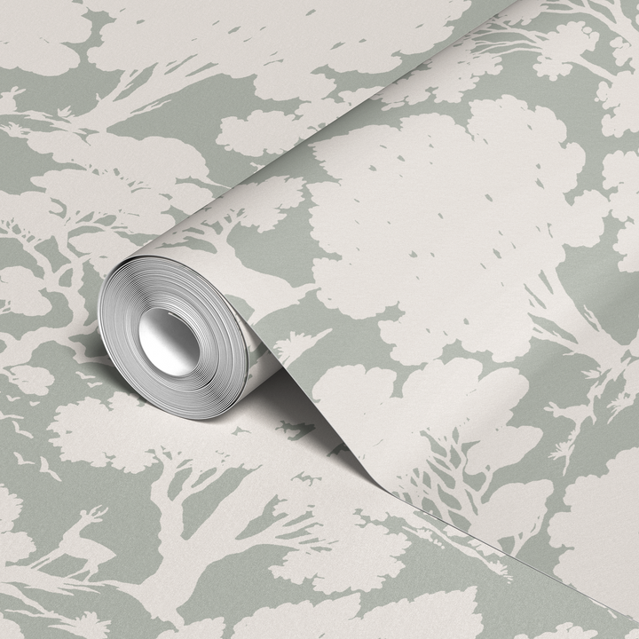  wallpaper roll closeup mockup