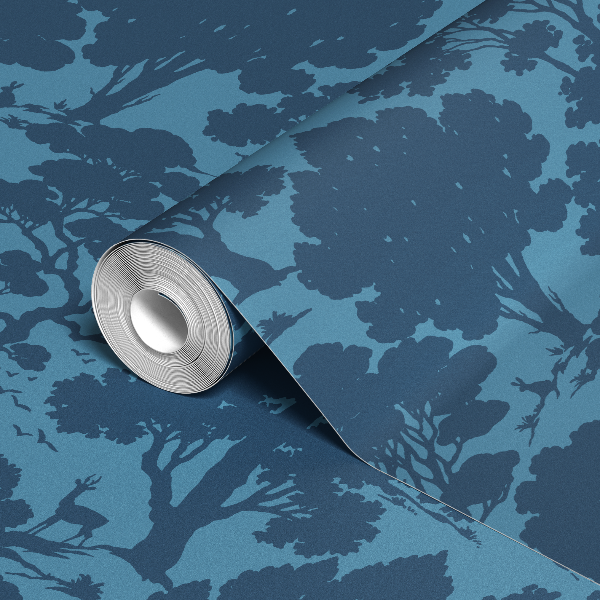  wallpaper roll closeup mockup