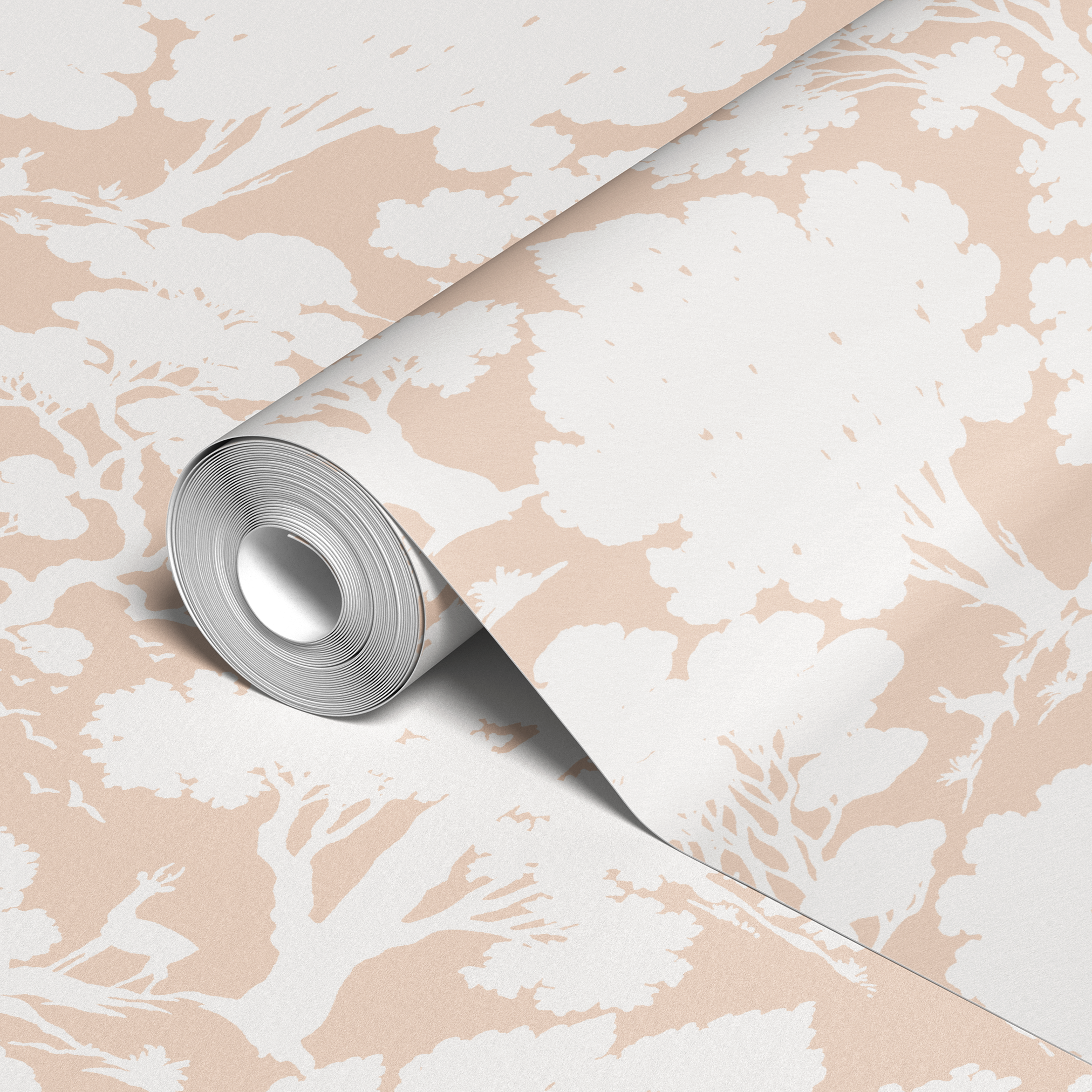  wallpaper roll closeup mockup