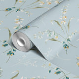  wallpaper roll closeup mockup