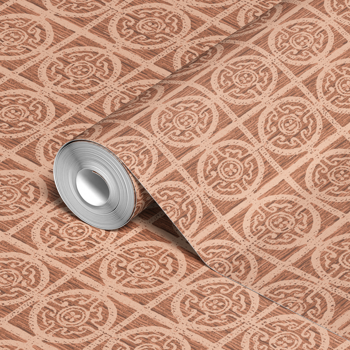  wallpaper roll closeup mockup