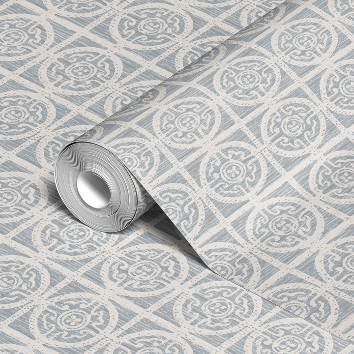 wallpaper roll closeup mockup