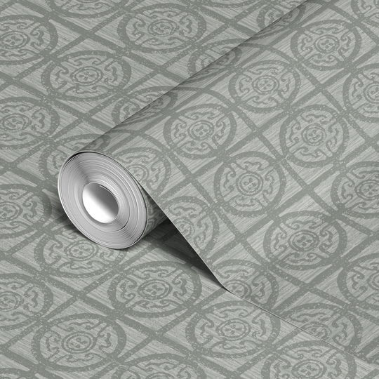  wallpaper roll closeup mockup