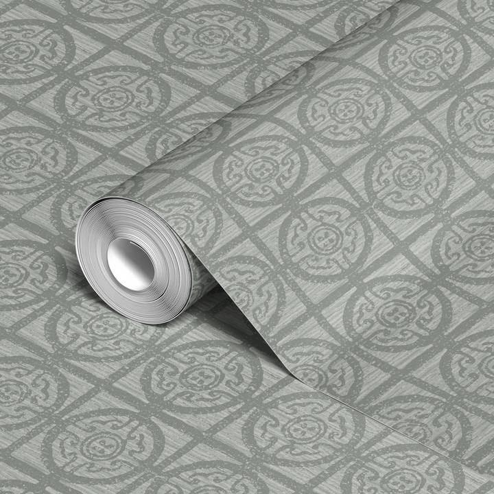  wallpaper roll closeup mockup