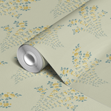  wallpaper roll closeup mockup