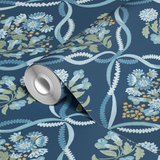  wallpaper roll closeup mockup