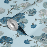  wallpaper roll closeup mockup