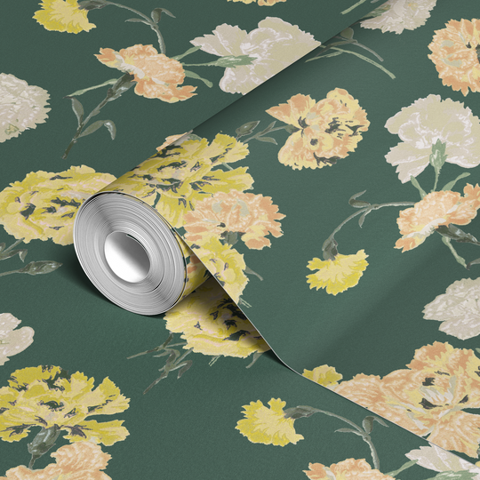  wallpaper roll closeup mockup