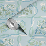 wallpaper roll closeup mockup