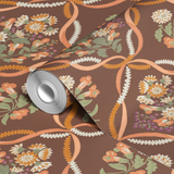  wallpaper roll closeup mockup