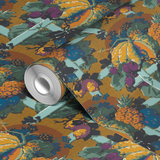  wallpaper roll closeup mockup
