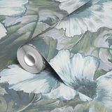  wallpaper roll closeup mockup