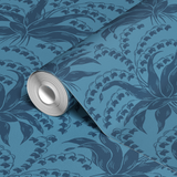 wallpaper roll closeup mockup