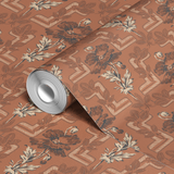 wallpaper roll closeup mockup