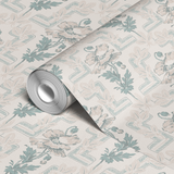  wallpaper roll closeup mockup