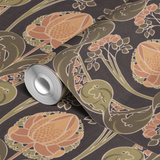  wallpaper roll closeup mockup