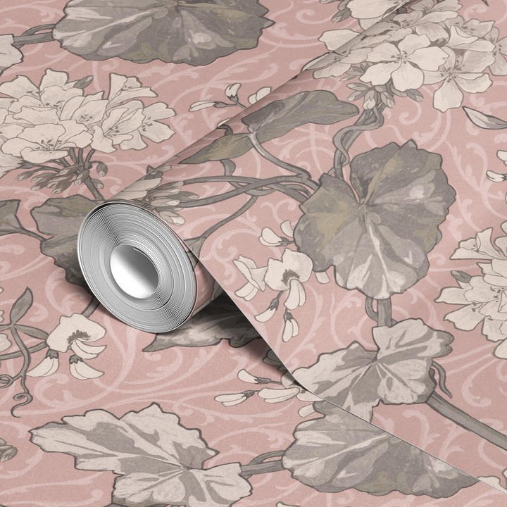  wallpaper roll closeup mockup