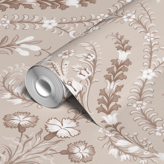  wallpaper roll closeup mockup