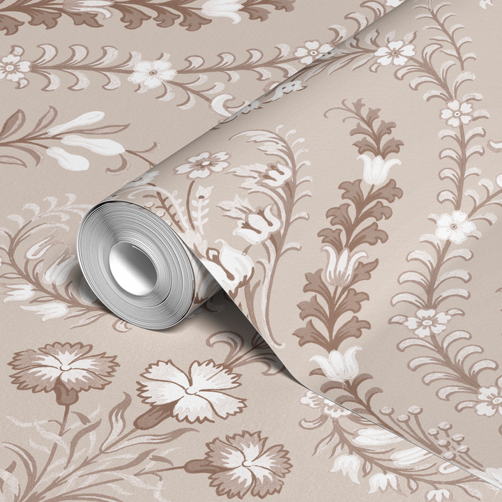  wallpaper roll closeup mockup