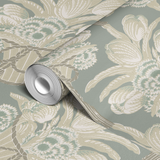  wallpaper roll closeup mockup