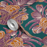  wallpaper roll closeup mockup