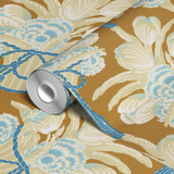  wallpaper roll closeup mockup