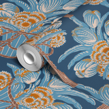 wallpaper roll closeup mockup