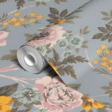  wallpaper roll closeup mockup