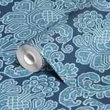  wallpaper roll closeup mockup