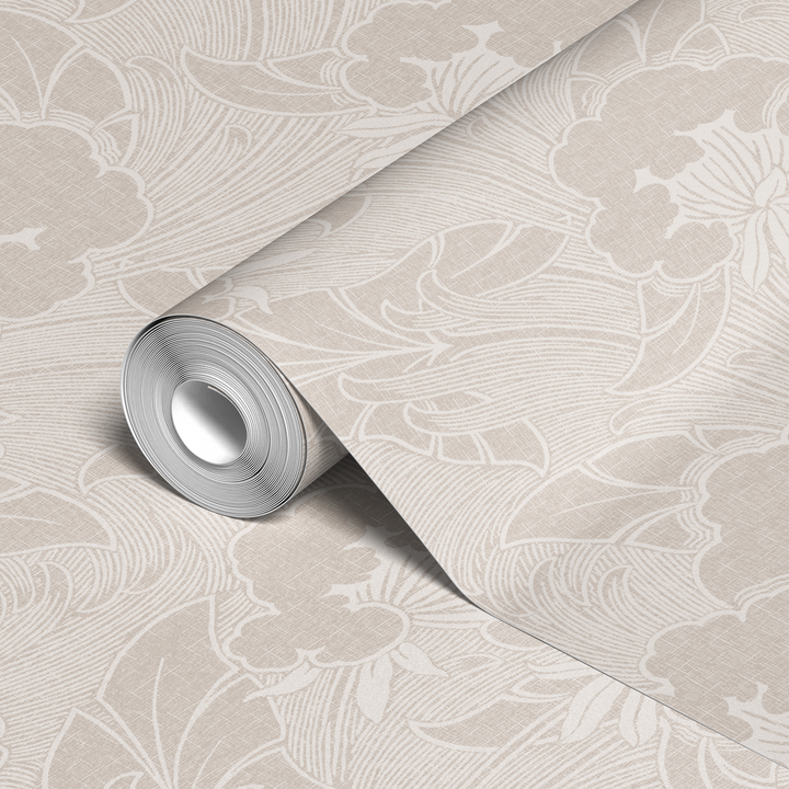  wallpaper roll closeup mockup