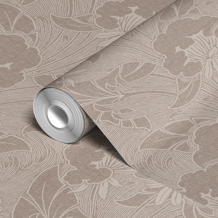  wallpaper roll closeup mockup