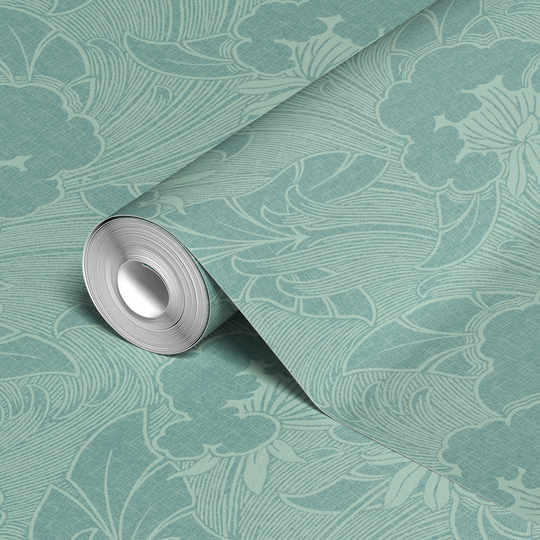  wallpaper roll closeup mockup